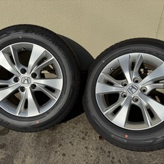DUNLOP 215/60R16 タイヤ・ホイールセット 4本の画像
