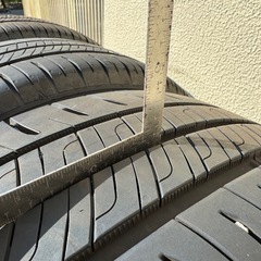 DUNLOP 215/60R16 タイヤ・ホイールセット 4本の画像
