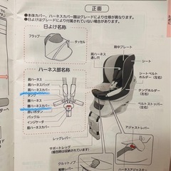 エールべべ　クルットNT チャイルドシート　 の画像