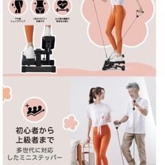【美品】フィットネス　ステッパーの画像