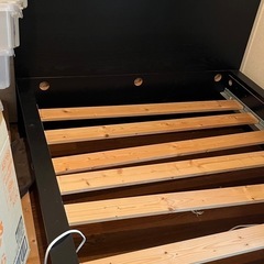IKEA マルム　ベッドフレーム　セミダブルの画像