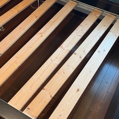 IKEA マルム　ベッドフレーム　セミダブルの画像