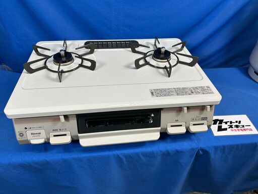 【動作保証あり】Rinnai リンナイ 2025年 RTE597BEL 都市ガステーブル 横幅60cm【管理KRG240】