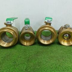 KITZ 600WOG ボールバルブ コック 4個セット【野田愛宕店】【店頭取引限定】【中古】管理番号：ITKAVE274RBNの画像