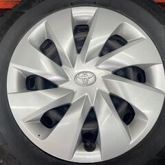 【BS BLIZZAK VRX3 165/70R14】スタッドレス【トヨタ ヴィッツ 純正スチールホイール 14インチ 5J4HPCD100】パッソ流用可　(STD032)の画像