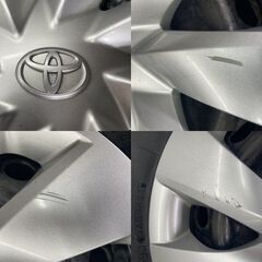 【BS BLIZZAK VRX3 165/70R14】スタッドレス【トヨタ ヴィッツ 純正スチールホイール 14インチ 5J4HPCD100】パッソ流用可　(STD032)の画像