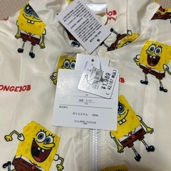 スポンジボブ上着の画像