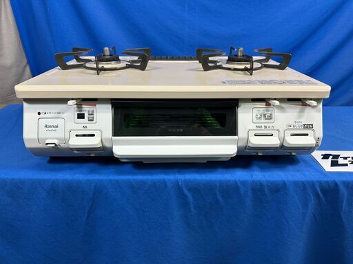 【動作保証あり】Rinnai リンナイ 2021年 KG64TW2R 都市ガステーブル 横幅60cm【管理KRG241】