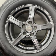 【BS BRIDGESTONE BLIZZAK VRX2 215/65R16】スタッドレス【TOPRUN V5 16インチ 6.5J5HPCD114.3+46】T31エクストレイル CX-30等　(STM027)の画像
