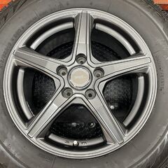 【BS BRIDGESTONE BLIZZAK VRX2 215/65R16】スタッドレス【TOPRUN V5 16インチ 6.5J5HPCD114.3+46】T31エクストレイル CX-30等　(STM027)の画像