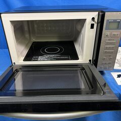 【動作保証あり】Haier URBAN CAFE SERIES 2021年 JM-XP2FH18G-XK 18L フラット 電子レンジ【管理KRD389】の画像