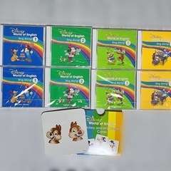 【新品未開封あり】DWE シングアロングセット美品 CD、絵本、ガイドBookの画像