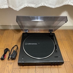 オーディオテクニカ audio-technica ワイヤレスターンテーブル AT-LP60XBT GBKの画像