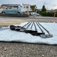 797、　　グリップの無いクラブ6本の画像