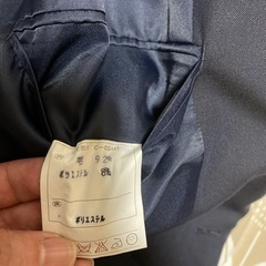 ジレ付き　ジャケットの画像
