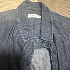 ロングデニムシャツの画像