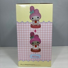 未開封品 サンリオ マイメロディ ロームライト ソフビフィギュア クロミ カップ&ソーサー 4点セットの画像