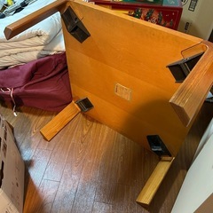 【決まりました】
折り畳みちゃぶ台　75センチ角の画像