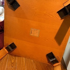 【決まりました】
折り畳みちゃぶ台　75センチ角の画像