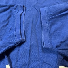 【TOMMYHILFIGER】ポロシャツMバイカラー ロゴ ブルー ターコイズの画像