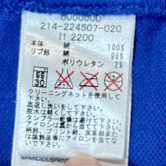 【TOMMYHILFIGER】ポロシャツMバイカラー ロゴ ブルー ターコイズの画像