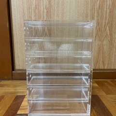 無印良品　アクリルケース　6段の画像