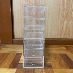 無印良品　アクリルケース　6段の画像
