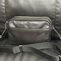 COACH（コーチ）メンズ ブラックバッグの画像