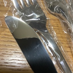 お問い合わせ中　ナイフ　フォークセットの画像