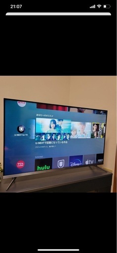 Android TV／2020年製／無線LAN内蔵☆★ＴＣＬ ４３型テレビ
