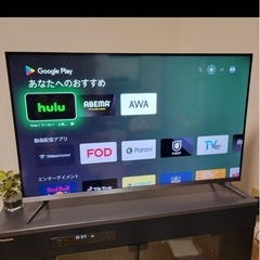 Android TV／2020年製／無線LAN内蔵☆★ＴＣＬ ４３型テレビの画像