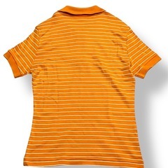 【LACOSTE】新品未使用 半袖シャツM42ボーダー 平成y2kレトロアメカジの画像
