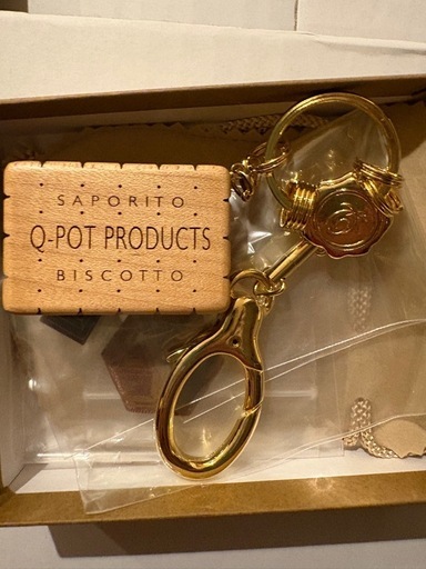 Q-potのキーホルダー