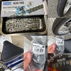 ⭐️スーパーカブ110低燃費FIモデル⭐️ドライブチェーン・シート・プラグなどなど新品交換⭐️原付二種オートバイ⭐️の画像