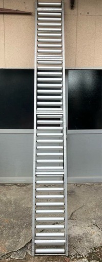 三機工業 アルミ製 ローラーコンベア 3m
