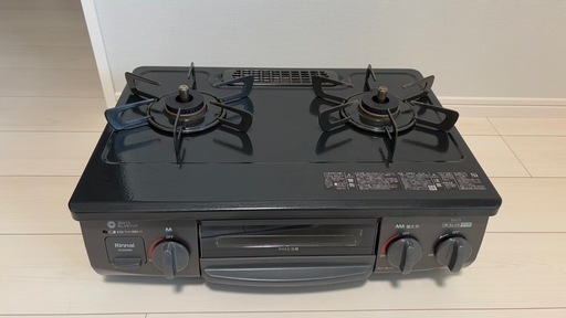 ガスコンロ（グリル付き）Rinnai