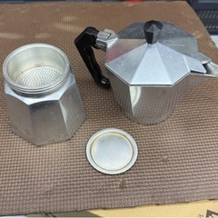 イタリア製エスプレッソポット中古品お譲りしますの画像