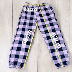 【新品】ルームウェア パジャマ レディース XL 長袖 トップス パンツ ピンク チェック柄の画像