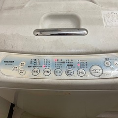 洗濯機　東芝　4.5キロ　1人いかがでしょうか？　中古　動作確認済みの画像