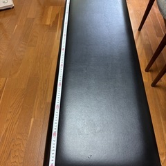 長椅子　ダイニングチェアの画像