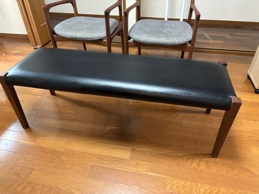 【決まりました】長椅子　ダイニングチェア