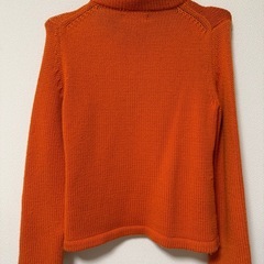 UNTITLED アンタイトル 長袖 ファー付き ジップアップ 9 オレンジの画像