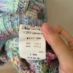 ANAPカラフルニットセーターの画像