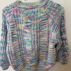 ANAPカラフルニットセーターの画像