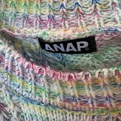 ANAPカラフルニットセーターの画像