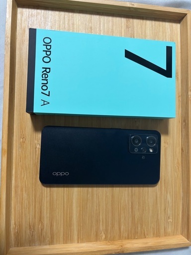 明日まで値下　OPPO reno7 a 128GB (値下げ可)