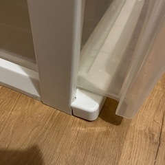 プラスチック3段収納ケースの画像