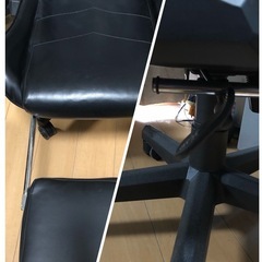 【中古】GT Racing ゲーミングチェア　※必ず本文読んでからお願いしますの画像