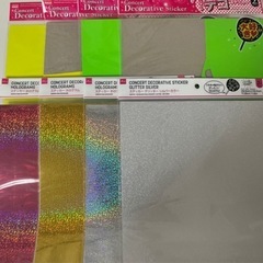 色画用紙・ステッカーセットの画像