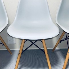 【ご相談中】EAMES イームズ　チェア　椅子　グレー3点セットの画像